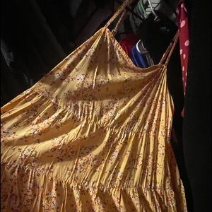 Old Navy spaghetti strap tiered dress